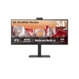 LG 34BA85QE, LED-skærm Sort