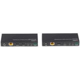 Lindy 38217, HDMI-udvidelse forlænger Sort