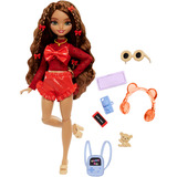 Mattel Dream Besties Teresa-modedukke med tilbehør med videospilstema, 10 dele 10 dele, Mode dukke, Hunstik, 4 År, Dreng/Pige, 298 mm, 170 g