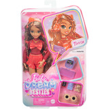 Mattel Dream Besties Teresa-modedukke med tilbehør med videospilstema, 10 dele 10 dele, Mode dukke, Hunstik, 4 År, Dreng/Pige, 298 mm, 170 g