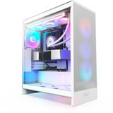 NZXT H7 Flow RGB ( 2024 ), Towerkabinet Hvid