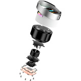 Ocypus Sigma L24 ARGB, Vandkøling Hvid