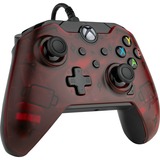 PDP 049-012-EU-RD spil-controller Sort, Rød USB Gamepad Analog/digital Xbox, Xbox One Rød/gennemsigtig, Gamepad, Xbox,Xbox One, D-måtte, Knappen Del, Analog/digital, Ledningsført, USB