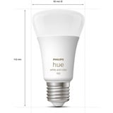 Philips Hue 8719514291317A Intelligent Belysning, LED-lampe Philips Hue White and Color ambiance 8719514291317A, Smart pære, Bluetooth/Zigbee, Hvid, LED, E27, A60