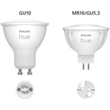 Philips Hue White Ambiance MR16 Smarter Spot dobbeltpakke 400 lm, LED-lampe 