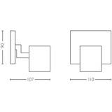 Philips Hue White Ambiance Runner enkeltspot, LED lys Sort