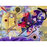 Ravensburger CreArt ART Collection Leinwand Edition - Yellow, Red, Blue (Kandinsky), Maling 