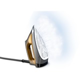 Rowenta DG764 2200 W 1,1 L Microsteam 400 HD Laser-strygesål Sort, Guld, Damp strygejern station Sort/Orange, 2200 W, 325 g/min, Microsteam 400 HD Laser-strygesål, 6,4 bar, 1,1 L, 100 g/min