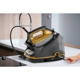 Rowenta DG764 2200 W 1,1 L Microsteam 400 HD Laser-strygesål Sort, Guld, Damp strygejern station Sort/Orange, 2200 W, 325 g/min, Microsteam 400 HD Laser-strygesål, 6,4 bar, 1,1 L, 100 g/min