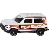 SIKU BLISTER Land Rover Defender med KTM motorcykel, Model køretøj 