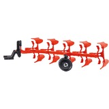 SIKU Full reversible plough skalamodell dele og tilbehør Pløje, Model køretøj Blå/Hvid, 1:32, 3 År, Rød, Hvid, 1 stk