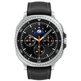 Samsung Galaxy Watch8 Classic 3,3 cm (1.3") AMOLED 46 mm Digital 438 x 438 pixel Berøringsskærm Sølv Wi-Fi GPS (satellit), SmartWatch Sort, 3,3 cm (1.3"), AMOLED, Berøringsskærm, 64 GB, GPS (satellit), 63,5 g