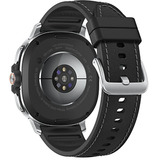 Samsung Galaxy Watch8 Classic 3,3 cm (1.3") AMOLED 46 mm Digital 438 x 438 pixel Berøringsskærm Sølv Wi-Fi GPS (satellit), SmartWatch Sort, 3,3 cm (1.3"), AMOLED, Berøringsskærm, 64 GB, GPS (satellit), 63,5 g