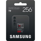 Samsung T9 microSDXC 256 GB, Hukommelseskort Sort