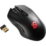 Sharkoon Skiller SGM3 mus Højre hånd RF Wireless + USB Type-A Optisk 6000 dpi, Gaming mus Sort, Højre hånd, Optisk, RF Wireless + USB Type-A, 6000 dpi, Sort