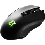 Sharkoon Skiller SGM3 mus Højre hånd RF Wireless + USB Type-A Optisk 6000 dpi, Gaming mus Sort, Højre hånd, Optisk, RF Wireless + USB Type-A, 6000 dpi, Sort