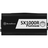 SilverStone SST-SX1000R-PL 1000W, PC strømforsyning Sort