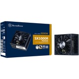 SilverStone SST-SX1000R-PL 1000W, PC strømforsyning Sort
