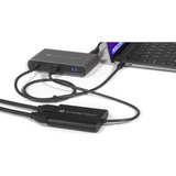 Sonnet USB3-DHDMI videokabel adapter USB Type-A 2 x HDMI Sort Sort, USB Type-A, 2 x HDMI, Hanstik, Hunstik, Lige, Lige