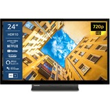 Toshiba LED-tv Sort