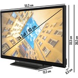 Toshiba LED-tv Sort