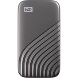 WD My Passport 4000 GB Grå, Solid state-drev grå, 4000 GB, USB Type-C, 3.2 Gen 2 (3.1 Gen 2), 1050 MB/s, Beskyttelse af adgangskode, Grå