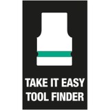 Wera 05005451001, B Impaktor 1, Topnøgle Sort/Grøn