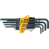 Wiha Sæt med stiftskruenøgler i ProStar-holder, tommeudgave, Skruetrækker Sort