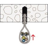 fischer Steckfix plus dobbeltklemme SF plus ZS 10 Lys grå