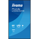 iiyama LH6564UHS-B1AG, Offentlig visning Sort (mat)