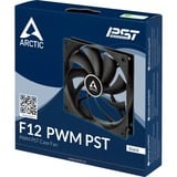 ARCTIC F12 PWM PST Computerkabinet Ventilator 12 cm Sort 1 stk, Sag fan Sort, Ventilator, 12 cm, 1350 rpm, 0,3 blæser, 53 kubikfod/min., 90,1 m³/t