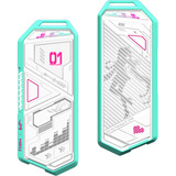 ASUS 90DD02H1-B09000, Drev kabinet Hvid/Mynte