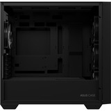 ASUS A21 PLUS Micro Tower Sort, Towerkabinet Sort, Micro Tower, PC, Sort, micro ATX, Mini-ITX, Spil, Flere