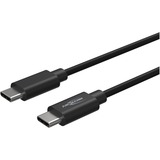 Ansmann USB 3.2 Gen 1 kabel, USB-C stik > USB-C stik Sort