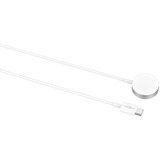 Ansmann USB-C opladerkabel til Apple Watch Hvid