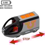 BRIO World orange-svart rejsetog, Spil køretøj 