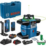 Bosch GRL 650 CHVG 70 m 500-540 nm (< 10mW), Roterende laser Blå, 70 m, 1,5 mm/m, 8,5°, 650 m, 600 rpm, 360°