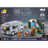 COBI Citroen Type H "La Petite Boulangerie", Bygge legetøj 
