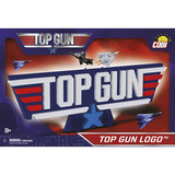 COBI Top Gun Logo, Bygge legetøj 