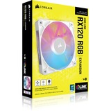 Corsair Corsair iCUE RX120 RGB Single wh, Sag fan Hvid