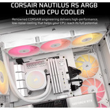 Corsair NAUTILUS 360 RS ARGB Renoveret, Vandkøling Hvid