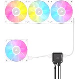 Corsair iCUE LINK RX120 RGB, Sag fan Hvid