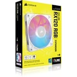 Corsair iCUE LINK RX120 RGB, Sag fan Hvid