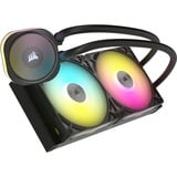 Corsair iCUE LINK TITAN 280 RX RGB, Vandkøling Sort