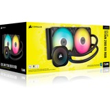 Corsair iCUE LINK TITAN 280 RX RGB, Vandkøling Sort