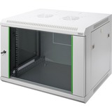Digitus 19" 12U Wall Mounting Cabinet, Unmounted Vægmonteret stativ Grå, IT kabinet Lys grå, Unmounted, Vægmonteret stativ, 12U, 60 kg, Grå