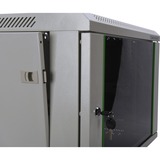 Digitus 19" 12U Wall Mounting Cabinet, Unmounted Vægmonteret stativ Grå, IT kabinet Lys grå, Unmounted, Vægmonteret stativ, 12U, 60 kg, Grå