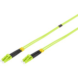 Digitus LWL patchkabel, duplex, LC > LC stik, multimode OM5 lysegrøn