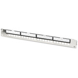 Digitus Modulært patchpanel, 24 RJ-45 porte, Patch Panel Sølv