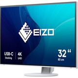 EIZO FlexScan EV3285-WT LED display 80 cm (31.5") 3840 x 2160 pixel 4K Ultra HD Hvid, LED-skærm Hvid, 80 cm (31.5"), 3840 x 2160 pixel, 4K Ultra HD, LED, 5 ms, Hvid